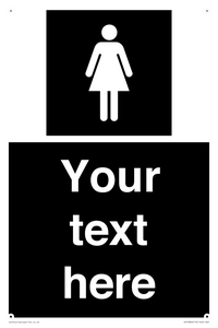 Custom information: black panel female